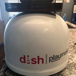 RV, trailer or 5th wheel dish for ready to go TV.