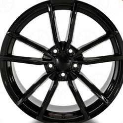 Vw Jetta Passat Gti 19” New Blk Rims New Tires Set