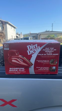 DIRT DEVIL CORDED HAND VAC 7.0 AMPS