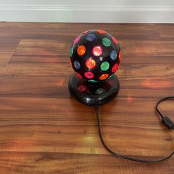 Table top disco Rotating Light
