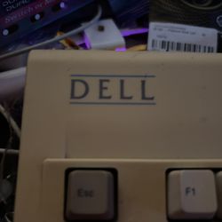 FULLY WORKING AND OLD LOGO - Dell AT101 Mechanical Keyboard