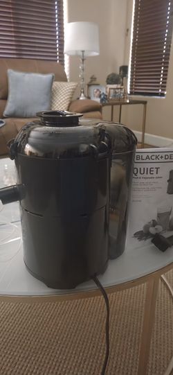BLACK+DECKER Quiet Fruit & Vegetable Juicer, JE2500B Juguera 