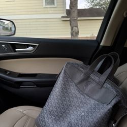 Grey Goyard Backpack 