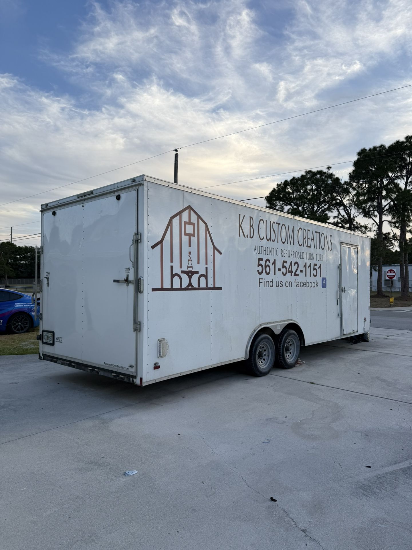 2021 27ft American Cargo Trailer