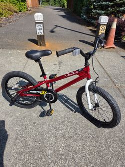 Kids Bike RoyalBaby Freestyle 18", Hand and Foot Break, 3-9 years, Upgraded, New tires, Like New