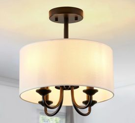 Semi Flush Mount Ceiling Light Fixture