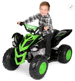 Yamaha Raptor 12V ATV Ride-on, Ages 3+, Speeds Up to 5 MPH, Includes Battery and Charger