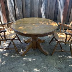 Vintage Table And Chairs