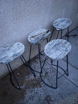 Wooden stools