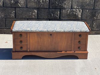 cedar storage chest