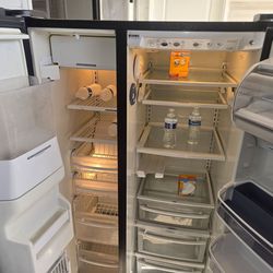 Fridge plus freezer  combo.