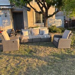 Huge Oversized Patio Furniture Set Big And Tall Patio Furniture For Big People Sunbrella Fabric Patio Furniture Set Sunbrella Cushions  Patio Recliner