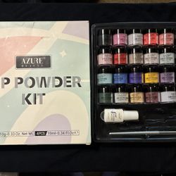 Complete Nail DIY Set – Dip Powders, File, Stickers, Tips & Decorations