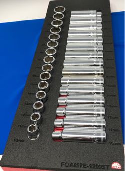 Mac 1/2” Chrome Socket Set