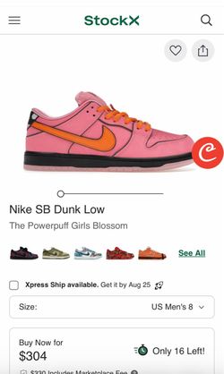 Nike SB Dunk Low The Powerpuff Girls Blossom