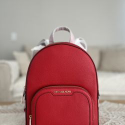 Michael Kors Jaycee Medium Pebbled Leather Backpack