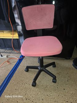 Pink chair