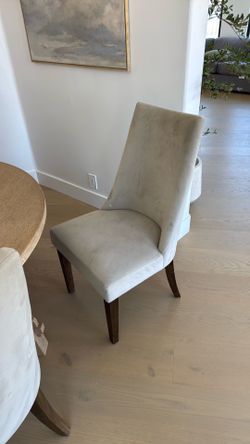 West Elm Upholstered Dining Chairs – 6 Available