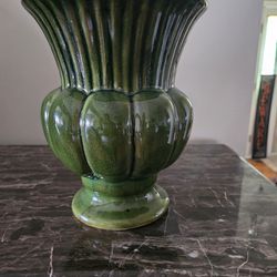 Big Green Flower Vase