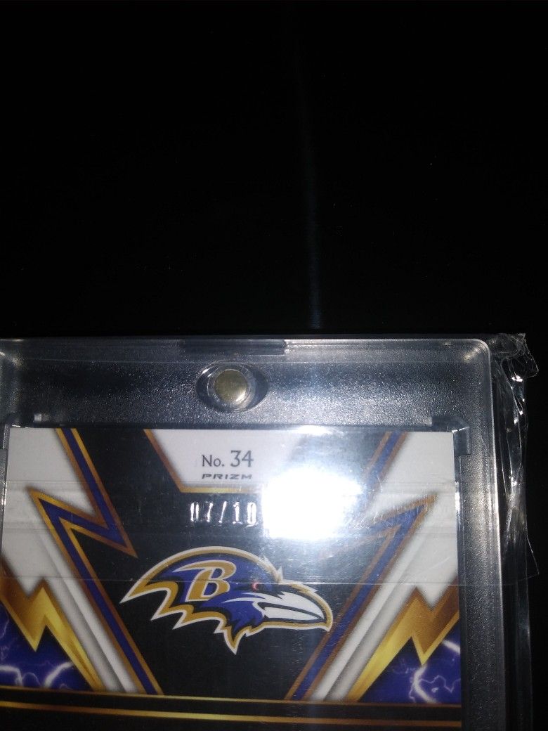 2018 Select football Lamar Jackson RC #34 7/10