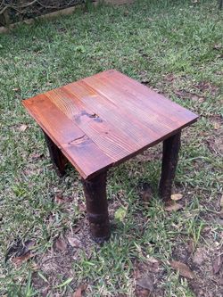 Reclaimed End Table 16x18”
