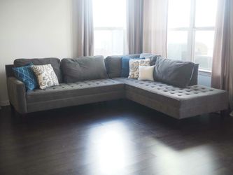 Z Gallerie Vapor Daybed Sectional Sofa 2 PC for Sale in Cypress