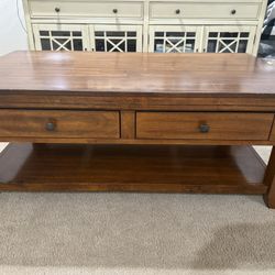 Matching Coffee Table And End Table 