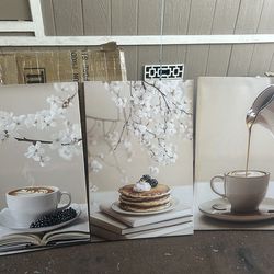 Coffee canvas wall art