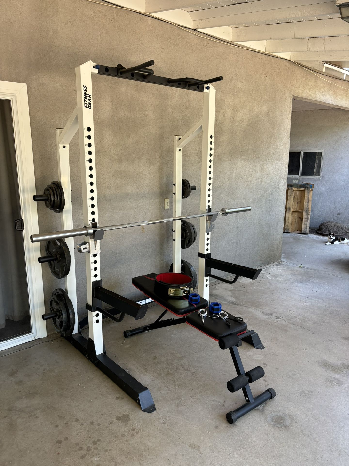Squat Rack, And Accessories