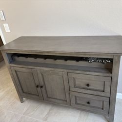 Dining room set with a server