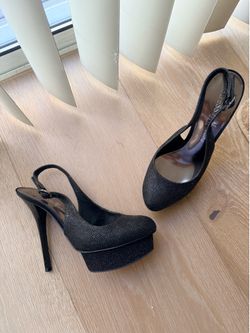 Black Stilettos size 6