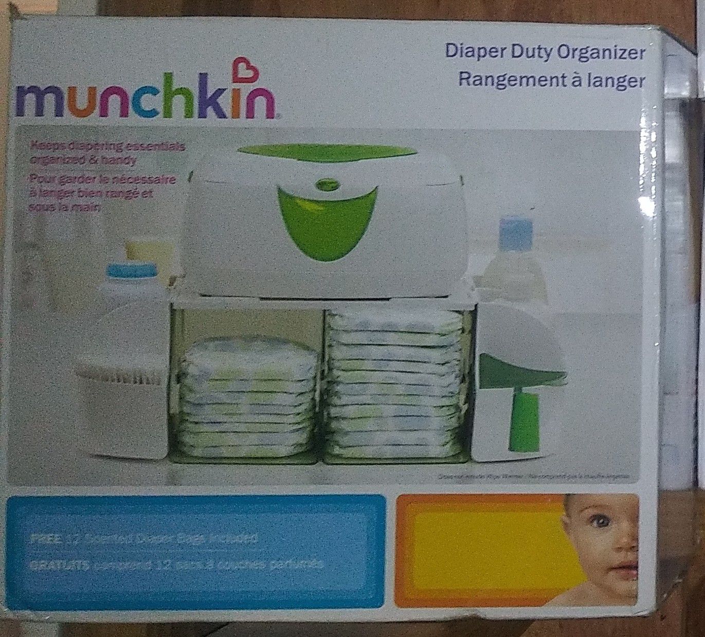 Munchkin diaper organizer