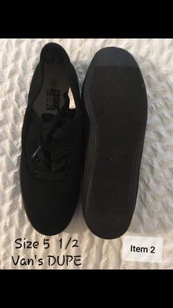 Black Flat top Shoes