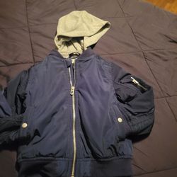  Toodler HNM Navy Blue Bommer Jacket 