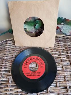 Columbia records The Brothers Four Blue Water Line 45 rpm