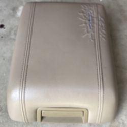 TAN/BROWN CENTER CONSOLE COVER-OEM-2007 FORD F150 LARIAT 