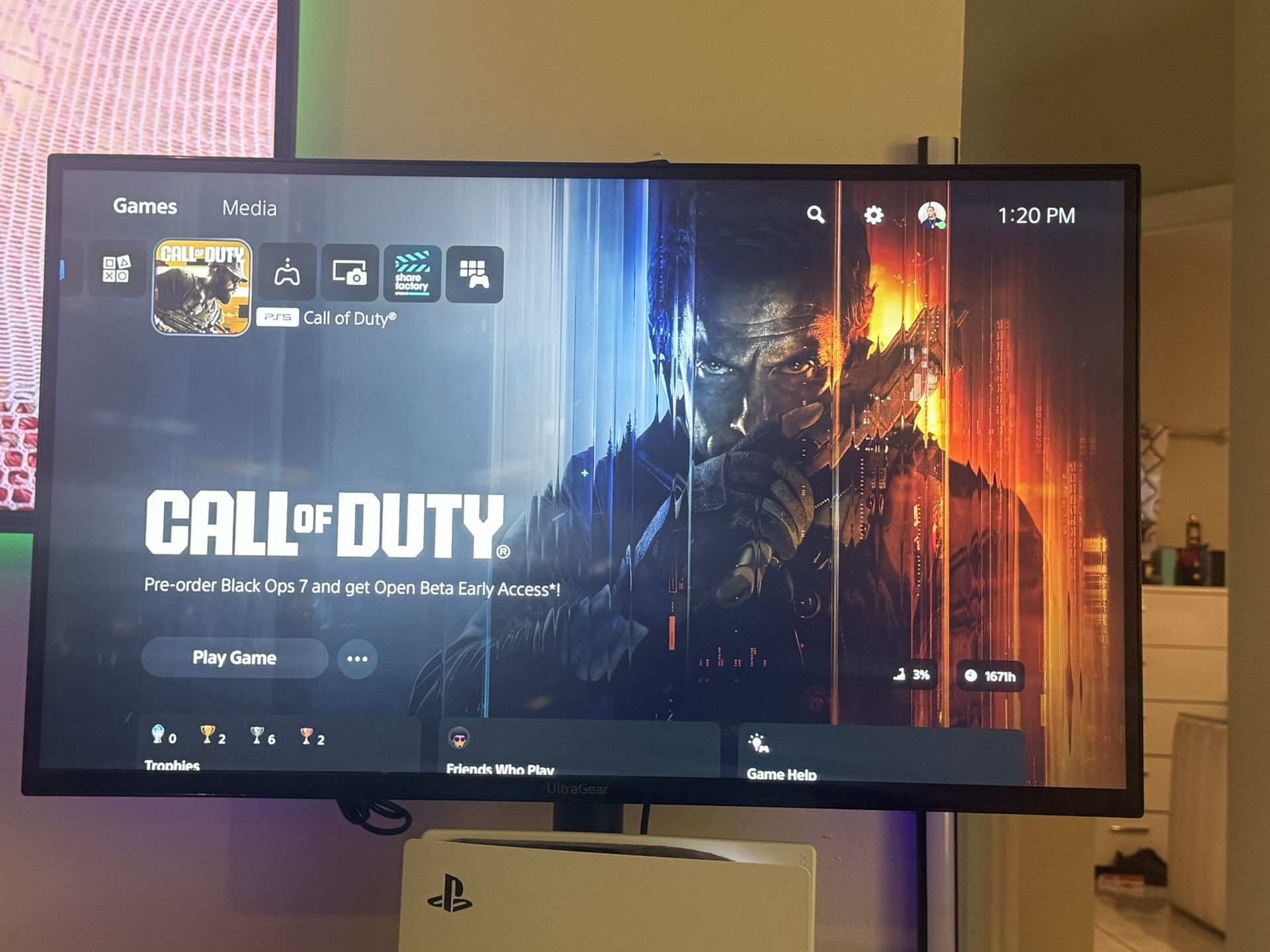 32in Lg Ultra Gear 4K Monitor 144z