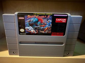 “Street Fighter II” - Super Nintendo SNES Video Game