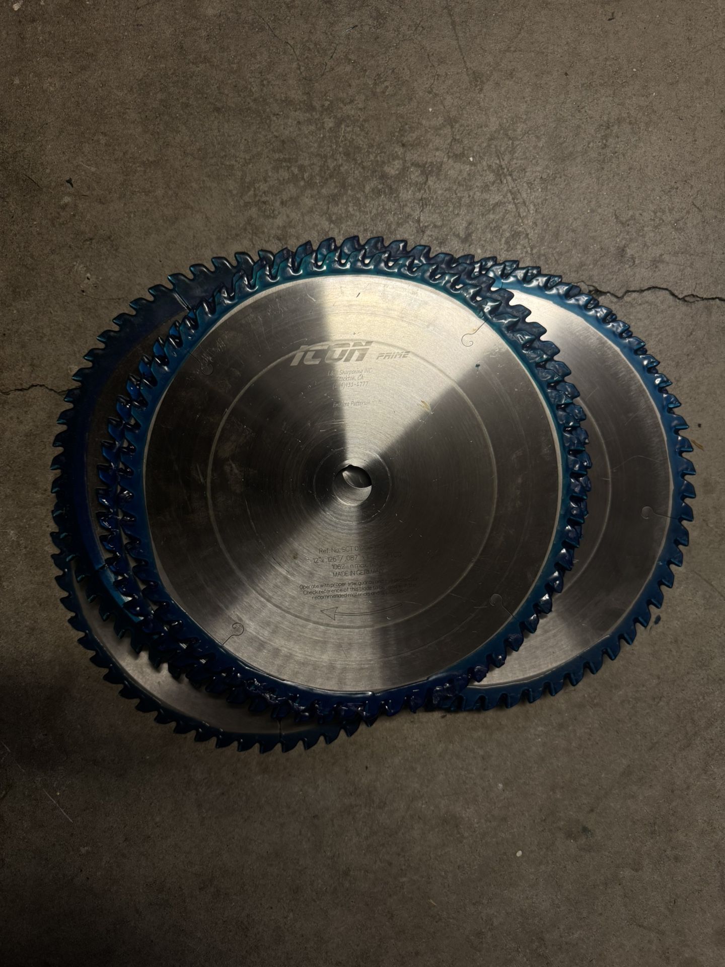 Miter Saw Blade 12 Inch 60 Tooth 1” Arbor