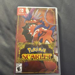 nintendo pokémon scarlet video game