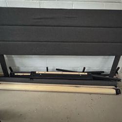 King size Headboard and bed frame