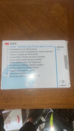 3M ESPE Unitek stainless steel molar crowns