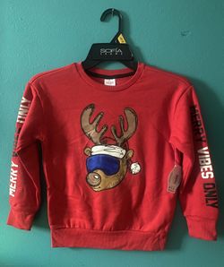 Kids Reindeer Sweatshirt 