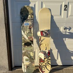 146cm K2 145cm Complete Snowboard W Burton Stiletto Bindings  Womens Girls Boys Ride 152 Too! 163 Men’s 