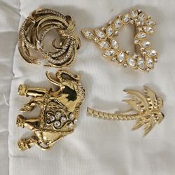 Jewelry  brooches.
