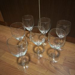 7 Wine Glasses-$7- West Kendall 