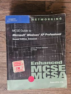 MCSE GIUDE TO  MICROSOFT WINDOWS XP PROFESSIONAL (2nd EDITION ENHANCED )PRE-OWNED