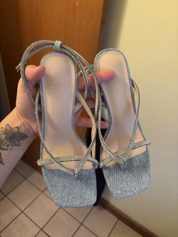 Denim Heels