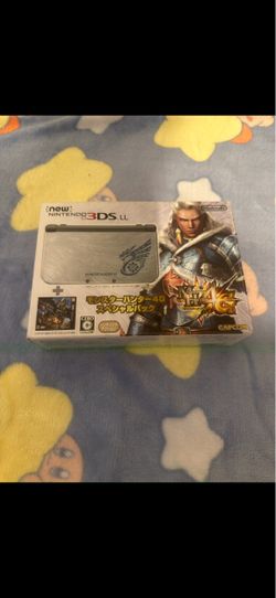 NEW Nintendo 3DS XL Monster Hunter 4U Edition CFW