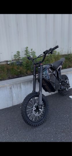 ESKUTE Electric Dirt Bike for Teens Adults, Mid-Drive Motor 3500W Peak, Electric Motorcycle 48V23Ah Battery, 53-Mile Range, 38mph, Hydraulic Nitrogen 